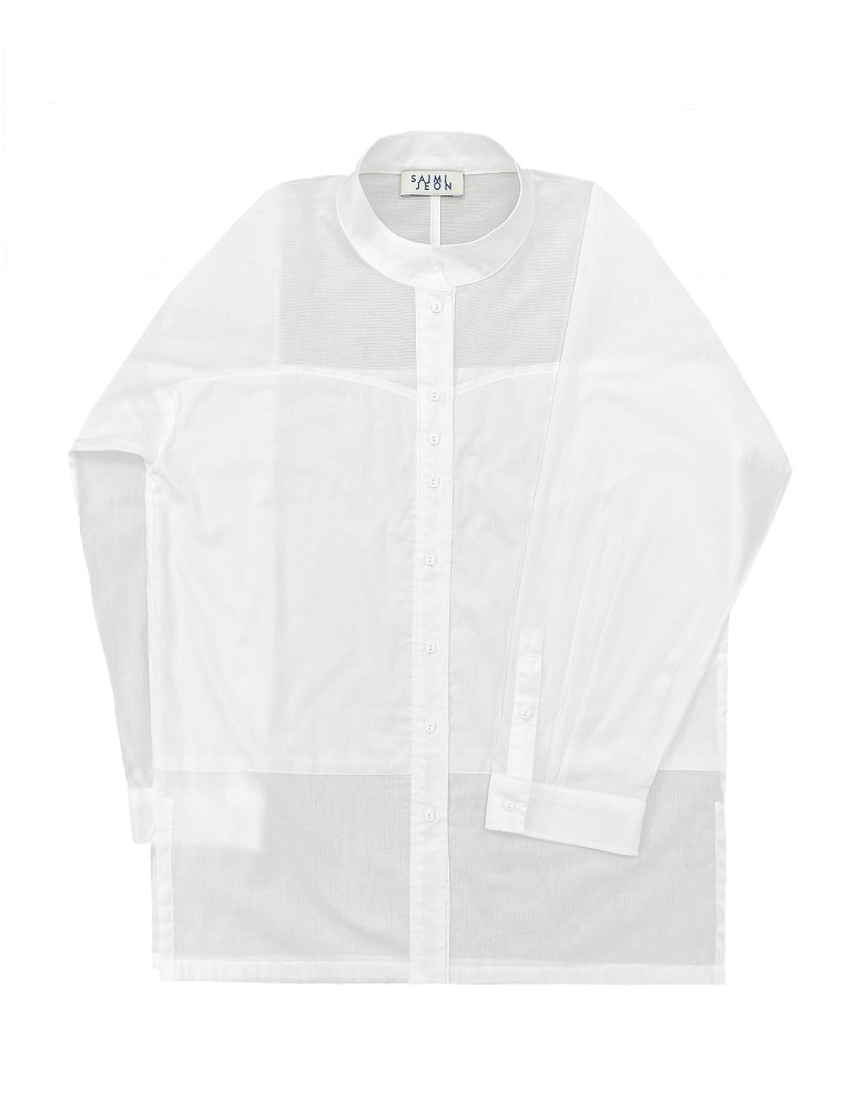 JOGAKBO 24 SHIRT white / 조각보 24 셔츠 화이트